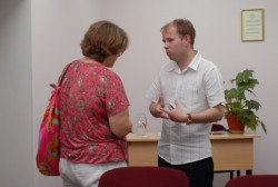 2011.07.14 Презентація в Клубі найбільшої бізнес-бібліотеки в Західній Україні (1200 книг)
